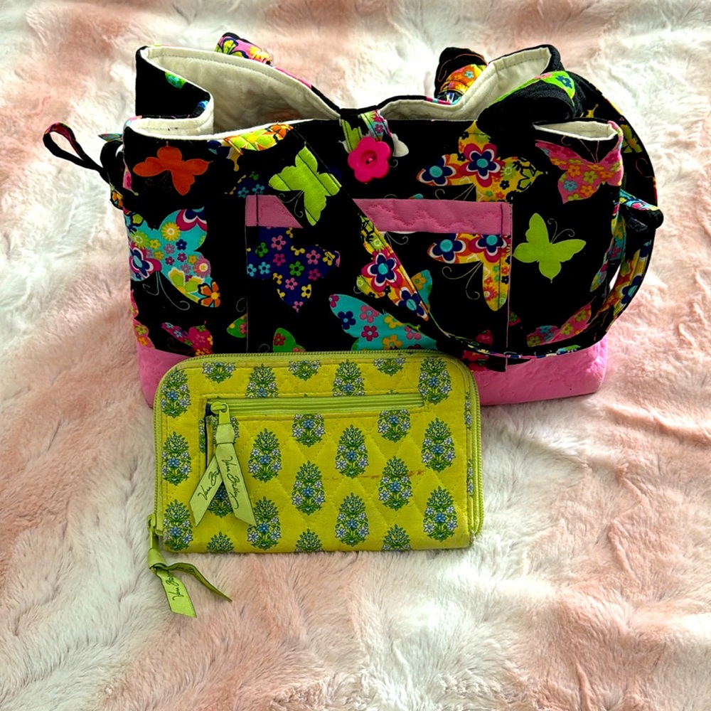 Handmade Butterfly purse bag